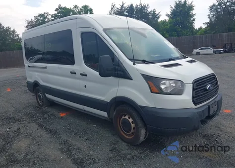 2018 Ford Transit-350 Xl z USA, uszkodzony, nr VIN 1FBAX2CMXJKB46104